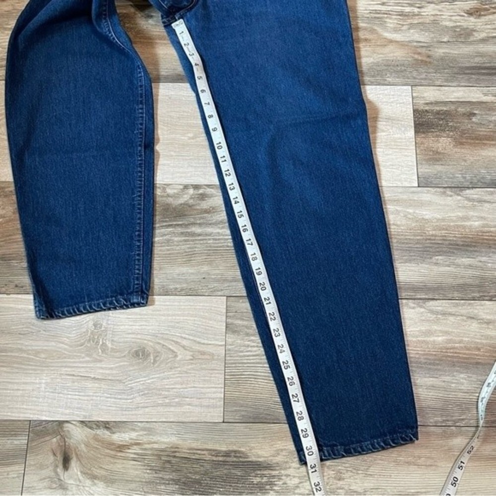 Vintage Lee High Rise Pleated Jeans, Union Made - image 8